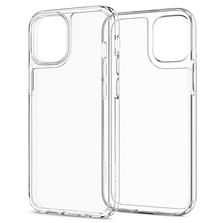 Чехол для iPhone 12 Mini гибридный Spigen Quartz Hybrid прозрачный