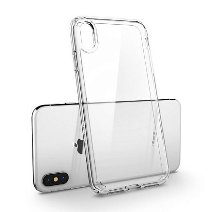 Чехол для iPhone XS Max гибридный Spigen SGP Ultra Hybrid прозрачный