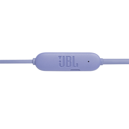 Наушники беспроводные Bluetooth JBL Tune 215BT вкладыши с микрофоном и пультом фиолетовые