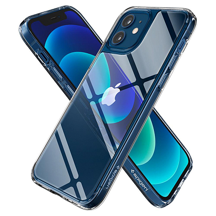 Чехол для iPhone 12 Mini гибридный Spigen Quartz Hybrid прозрачный
