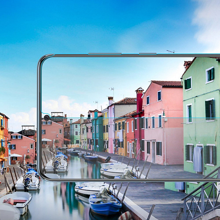 Пленка защитная Samsung Galaxy S20 на весь экран и торцы Ringke Dual Easy прозрачная 2 шт.