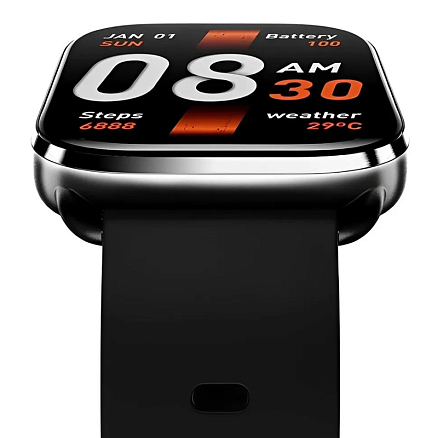 Умные часы QCY GS S6 темно-серые