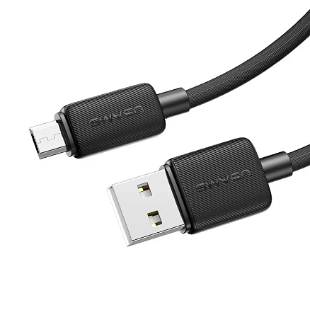 Кабель USB - MicroUSB для зарядки 1 м 2A Usams US-SJ690 черный