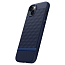Чехол для iPhone 14 Plus гибридный Spigen Caseology Parallax MagSafe синий