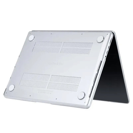 Чехол для Apple MacBook Pro 16 2021 A2485 пластиковый Tech-Protect SmartShell прозрачный