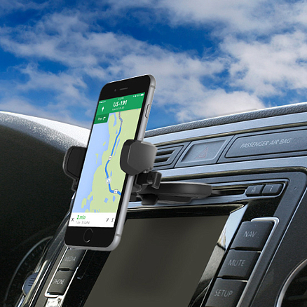 Держатель автомобильный в слот CD iOttie Easy One Touch Mini черный