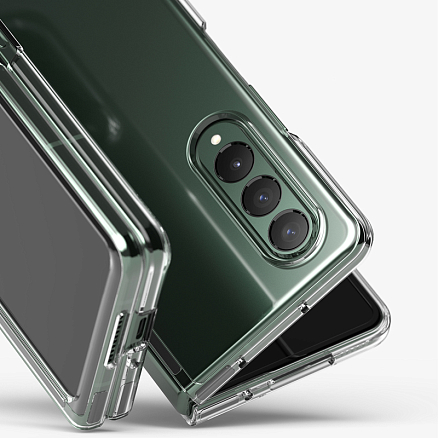 Чехол для Samsung Galaxy Z Fold 3 ультратонкий пластиковый Ringke Slim прозрачный