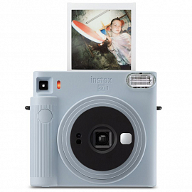 Фотоаппарат мгновенной печати Fujifilm Instax SQ1 голубой ледник