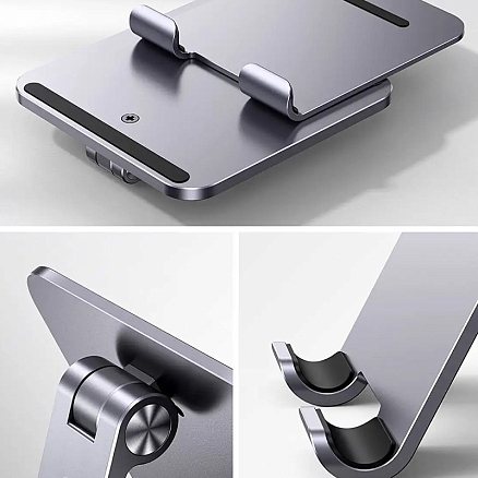 Подставка для телефона или планшета от 4,7 до 12,9 дюйма Ugreen LP134 серая