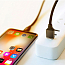 Кабель USB - Lightning для зарядки iPhone 1,8 м 2A плетеный Baseus Yiven черный