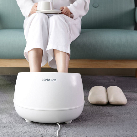 Спа-массажер для стоп (паровая ванна) Naipo oFlexiSpa белый