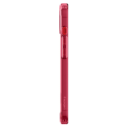 Чехол для iPhone 13 mini гибридный Spigen SGP Ultra Hybrid прозрачно-красный