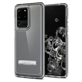 Чехол для Samsung Galaxy S20 Ultra гибридный Spigen Ultra Hybrid S прозрачный