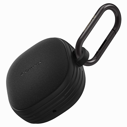 Чехол для наушников Samsung Galaxy Buds 2, Buds Live, Buds Pro гибридный Spigen Caseology Vault матовый черный