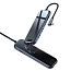 Хаб (разветвитель) Type-C - 3 х USB 3.0, HDMI 4K, Ethernet, Type-C PD Baseus Multi-functional серый