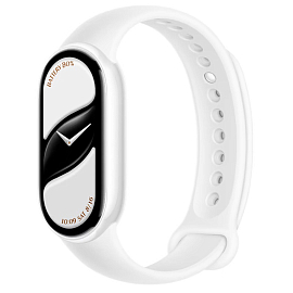 Фитнес-браслет Xiaomi Smart Band 10 M2459B1 (белая керамика, с белым силиконовым ремешком, международная версия)