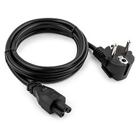 Кабель питания для ноутбуков C5 длина 1 м 10A Cablexpert PC-186-ML12 черный