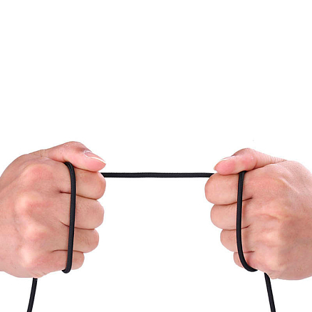 Кабель 3,5 мм - 3,5 мм угловой (стандартный аудио разъем) Aux 1 метр плетеный Ugreen AV112 черный