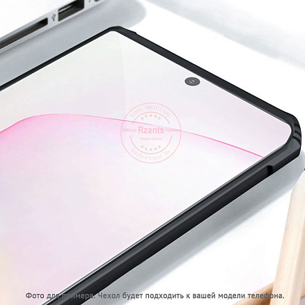 Чехол для Xiaomi Redmi 9C гибридный Rzants Beetle черный
