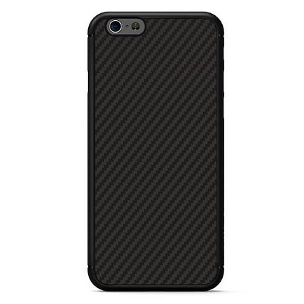 Чехол для iPhone 6, 6S карбоновый Synthetic Fiber Nillkin черный