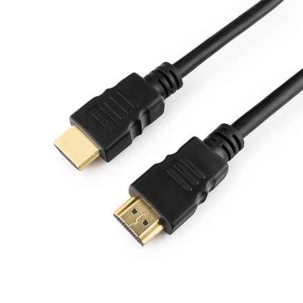 Кабель HDMI - HDMI (папа - папа) длина 10 м версия 1.4 Cablexpert черный