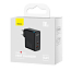 Зарядное устройство сетевое с USB и Type-C входами 100W Baseus GaN5 Pro (быстрая зарядка QC, PD) черное