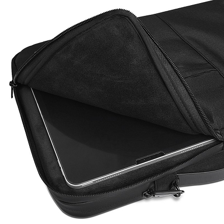 Сумка для ноутбука до 14 дюймов WiWU Alpha Double Layer черная