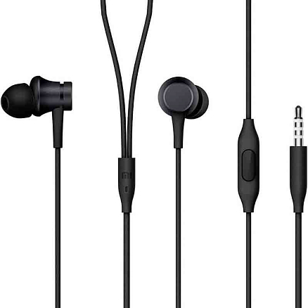 Наушники Xiaomi Mi In-Ear Basic ZBW4354TY вакуумные c микрофоном черные