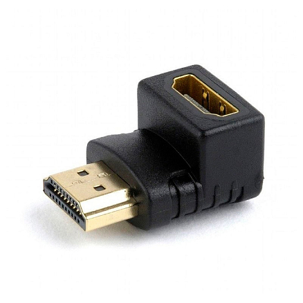 Переходник HDMI-HDMI (HDMI мама - HDMI папа) угловой Cablexpert