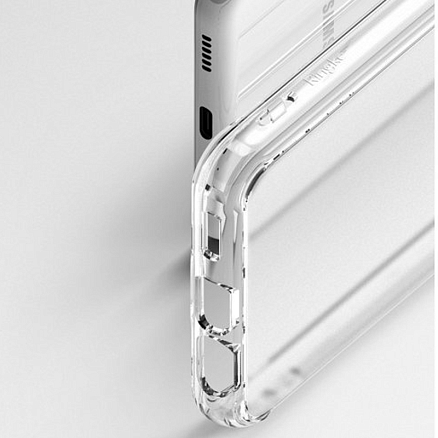 Чехол для Samsung Galaxy A13 4G гибридный Ringke Fusion прозрачный матовый