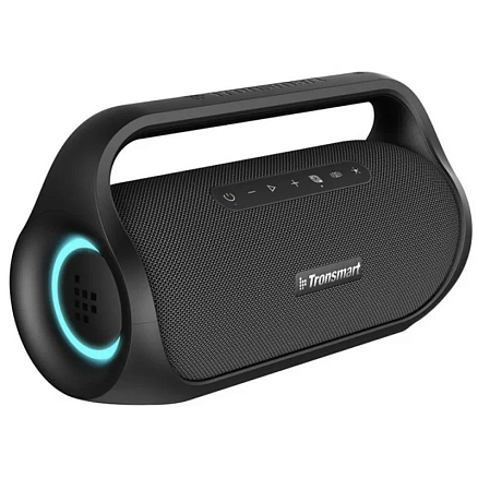 Портативная колонка Tronsmart Bang Mini с защитой от воды, подсветкой, USB, поддержкой MicroSD карт и аккумулятором черная