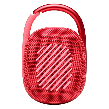 Портативная колонка JBL Clip 4 с защитой от воды красная