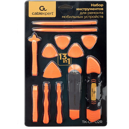 Набор инструментов для вскрытия корпуса мобильной техники Cablexpert TK-OP-02 (13 предметов)