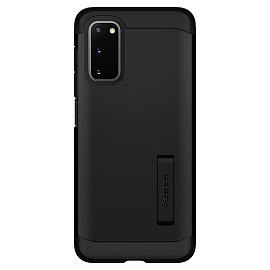Чехол для Samsung Galaxy S20 гибридный для экстремальной защиты Spigen Tough Armor черный