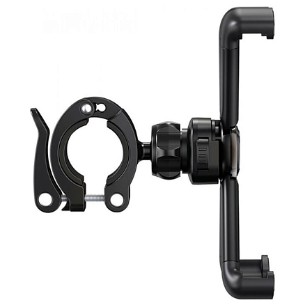 Держатель на руль велосипеда для телефона до 6.7 дюйма Baseus Quick to take cycling Holder черный