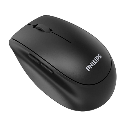 Мышь беспроводная оптическая Philips SPK7627 6 кнопок 1600 dpi черная