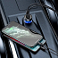 Зарядное устройство автомобильное с USB и Type-C входами 5A 65W Baseus Particular (быстрая зарядка QC 4+, QC 3.0, PD) серебристое