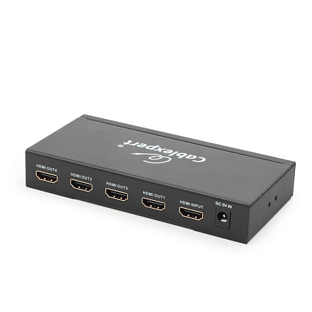 HDMI Splitter (разветвитель) на 4 порта (1 HDMI вход на 4 HDMI выхода) Cablexpert