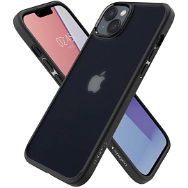 Чехол для iPhone 14 гибридный Spigen Ultra Hybrid черный