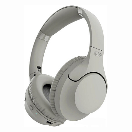 Наушники беспроводные QCY H2 полноразмерные с микрофоном серые