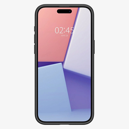 Чехол для iPhone 15 Pro гибридный Spigen Ultra Hybrid прозрачно-черный