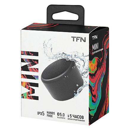 Портативная колонка TFN Mini черная