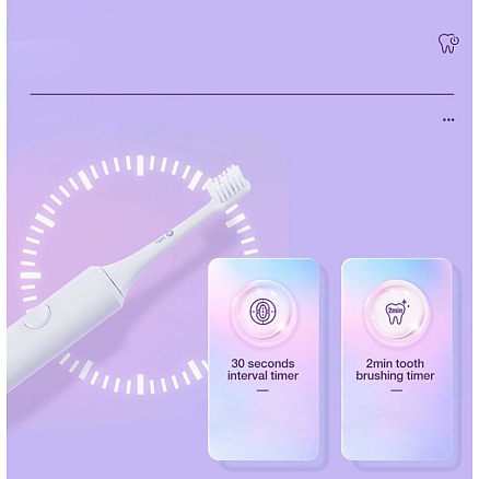 Зубная щетка электрическая Infly Electric Toothbrush T20030SIN белая с дорожным футляром