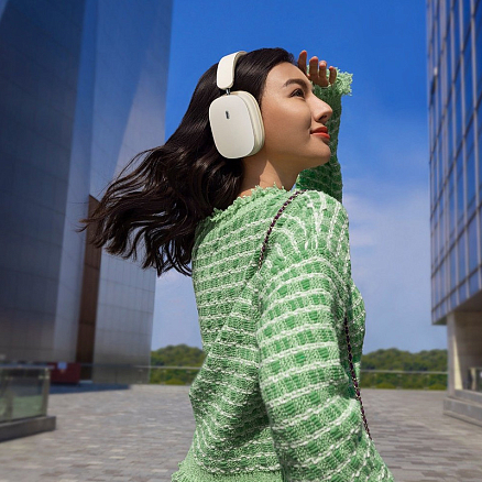 Наушники Baseus Bowie H1 (бежевый)