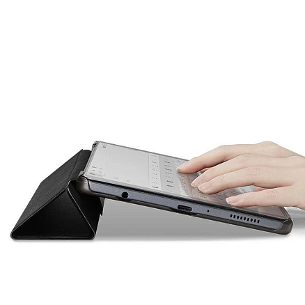 Чехол для Samsung Galaxy Tab A7 Lite 8.7 T220, T225 книжка Spigen Smart Fold черный