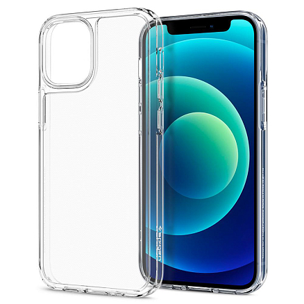 Чехол для iPhone 12 Mini гибридный Spigen Quartz Hybrid прозрачный