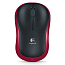 Мышь беспроводная Logitech M185 красная