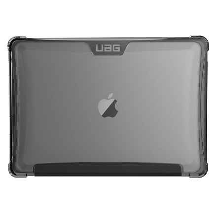 Чехол для Apple MacBook Air 13 (2018-2019) A1932, (2020) А2179 гибридный для экстремальной защиты Urban Armor Gear UAG Plyo прозрачно-серый