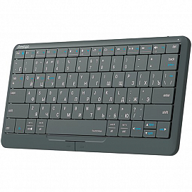 Клавиатура беспроводная Bluetooth гибридная Prestigio Click&Touch 2 черная