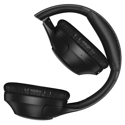 Наушники беспроводные QCY H2 полноразмерные с микрофоном черные